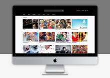 苹果cmsV10仿某豆七色主题模板,自适应多终端